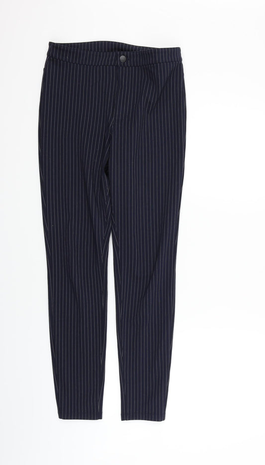 Womens UK Size S H&M Regular Fit Sweatpants Black Trousers