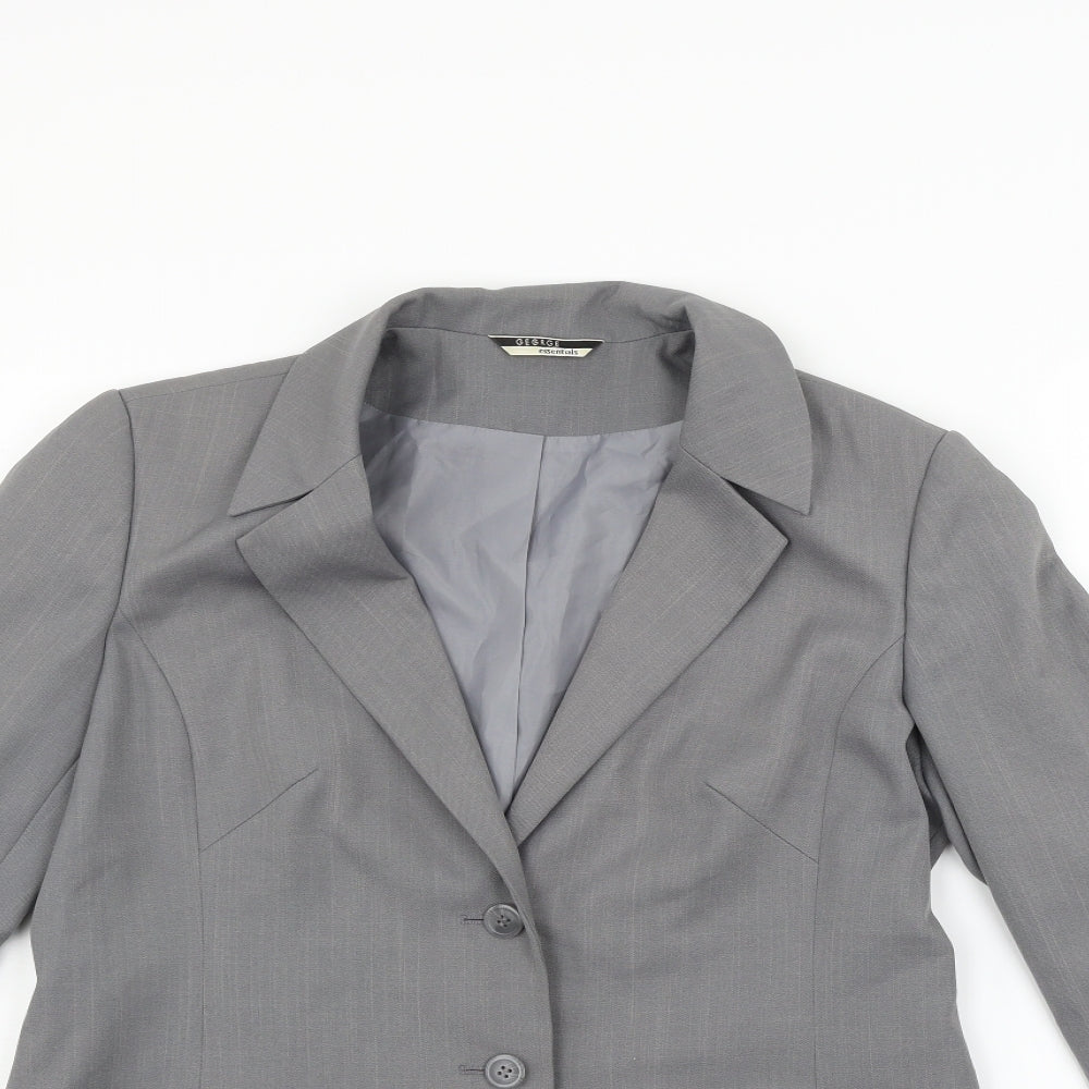 Womens UK Size 12 George Grey Jacket