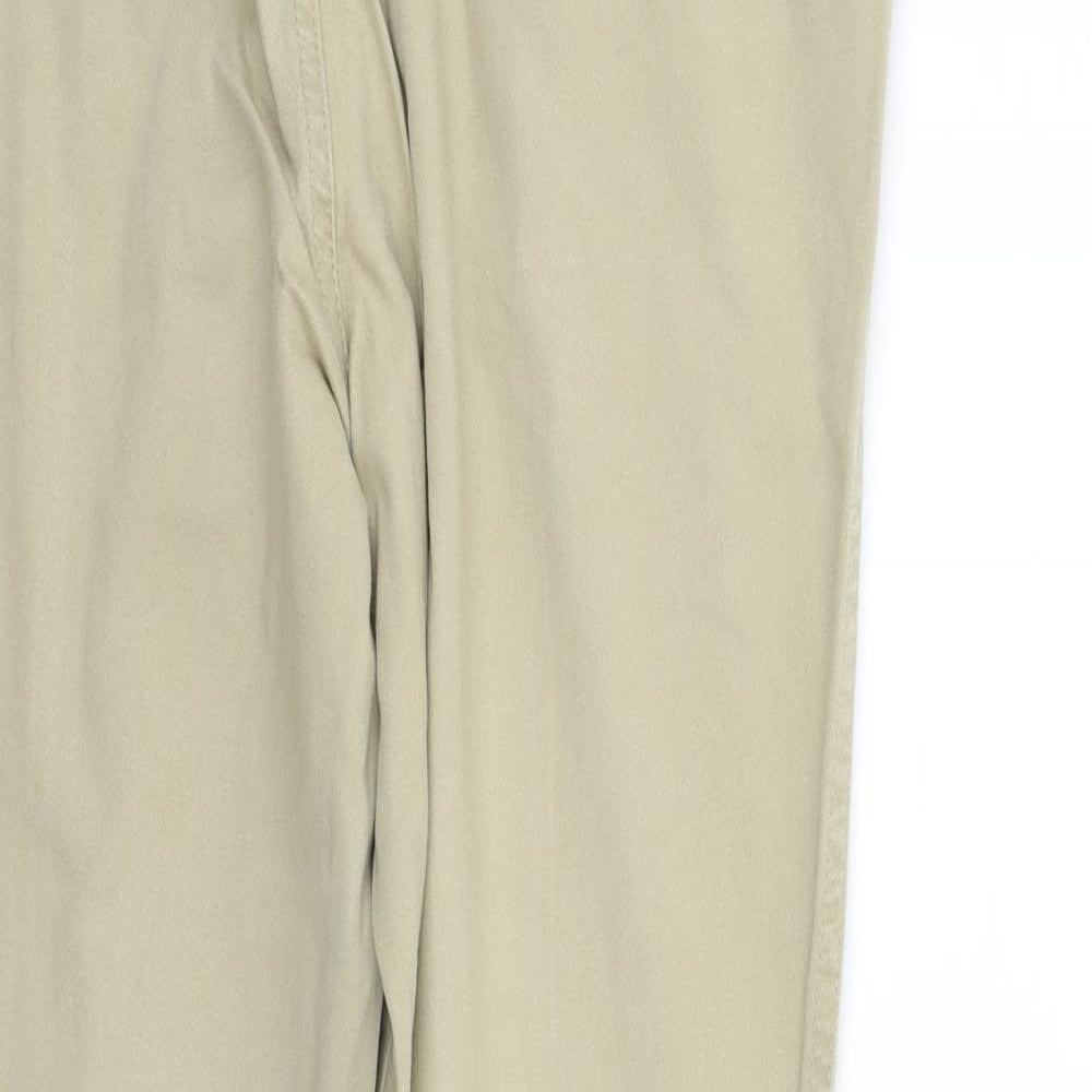 New Look Womens Beige   Trousers  Size 12 L27 in