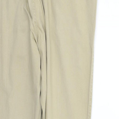 New Look Womens Beige   Trousers  Size 12 L27 in