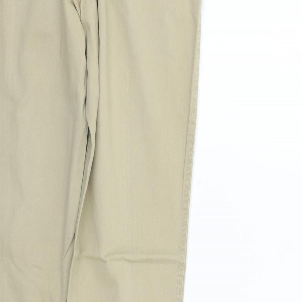 New Look Womens Beige   Trousers  Size 12 L27 in