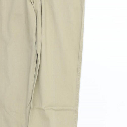 New Look Womens Beige   Trousers  Size 12 L27 in