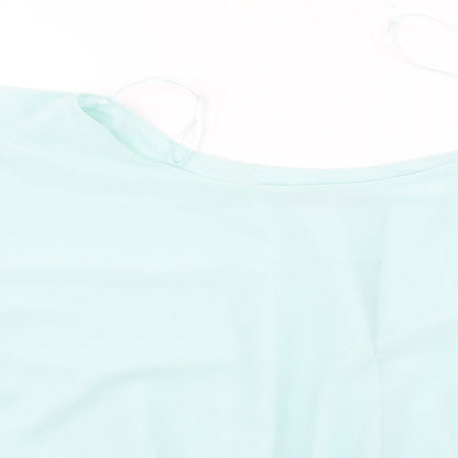 Womens UK Size 10 Select Blue Basic Blouse