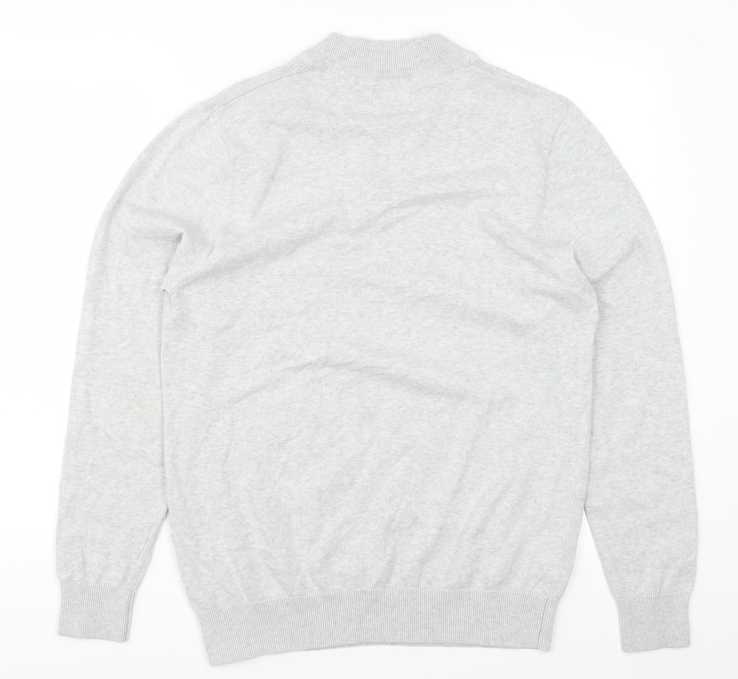 George Mens Grey   Pullover Jumper Size M