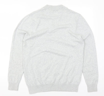 George Mens Grey   Pullover Jumper Size M
