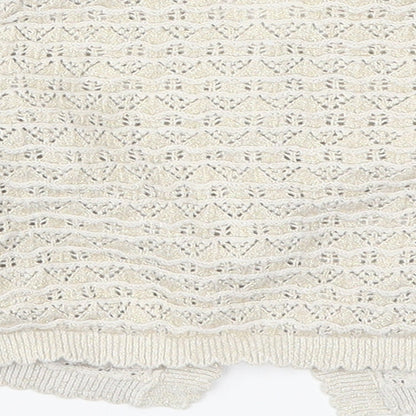 Mini Club Boys Beige   Cardigan Jumper Size 9-10 Years