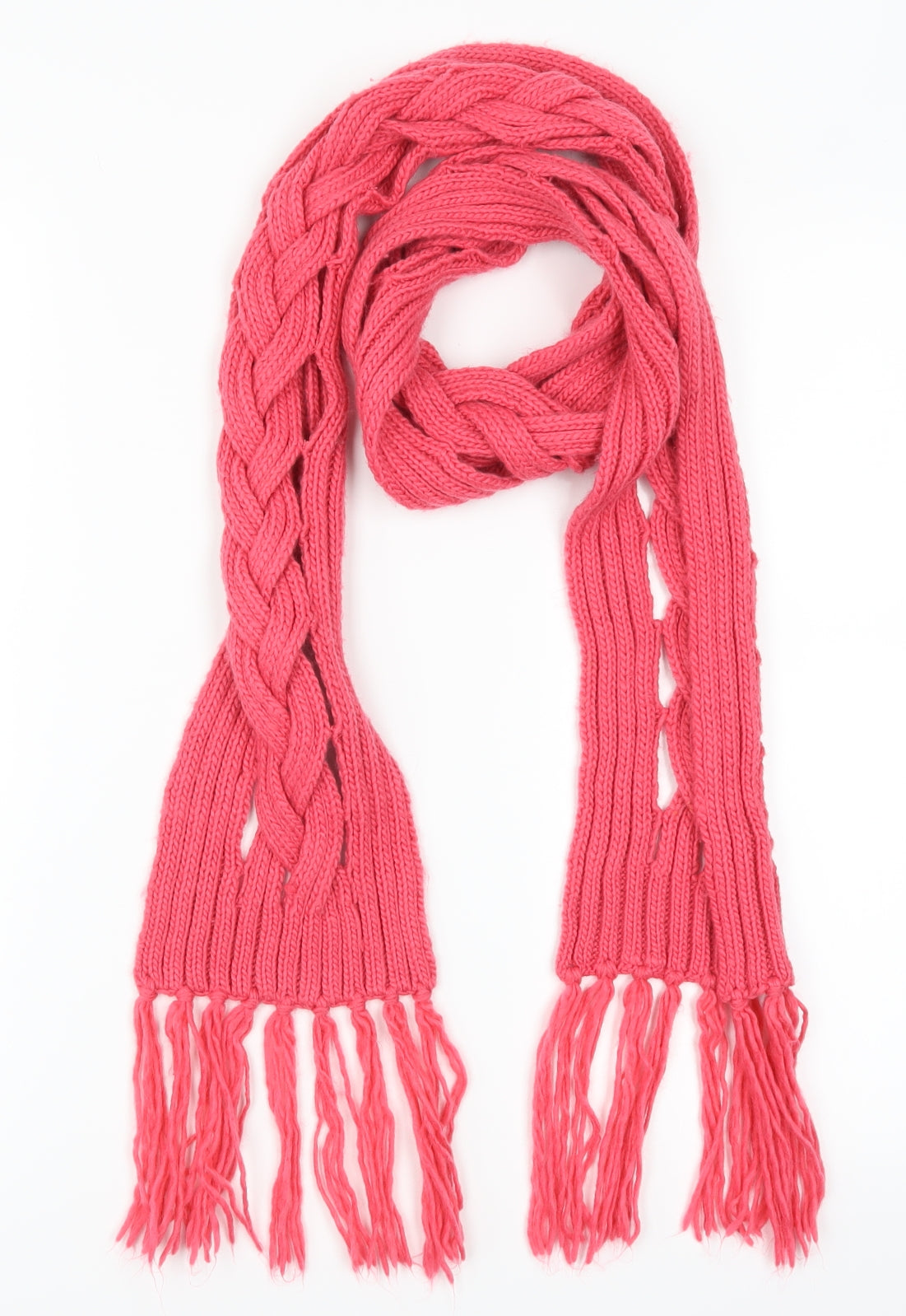 Preworn Womens Pink    Scarf