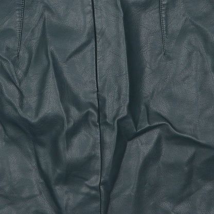 New Look Womens Green   A-Line Skirt Size 8