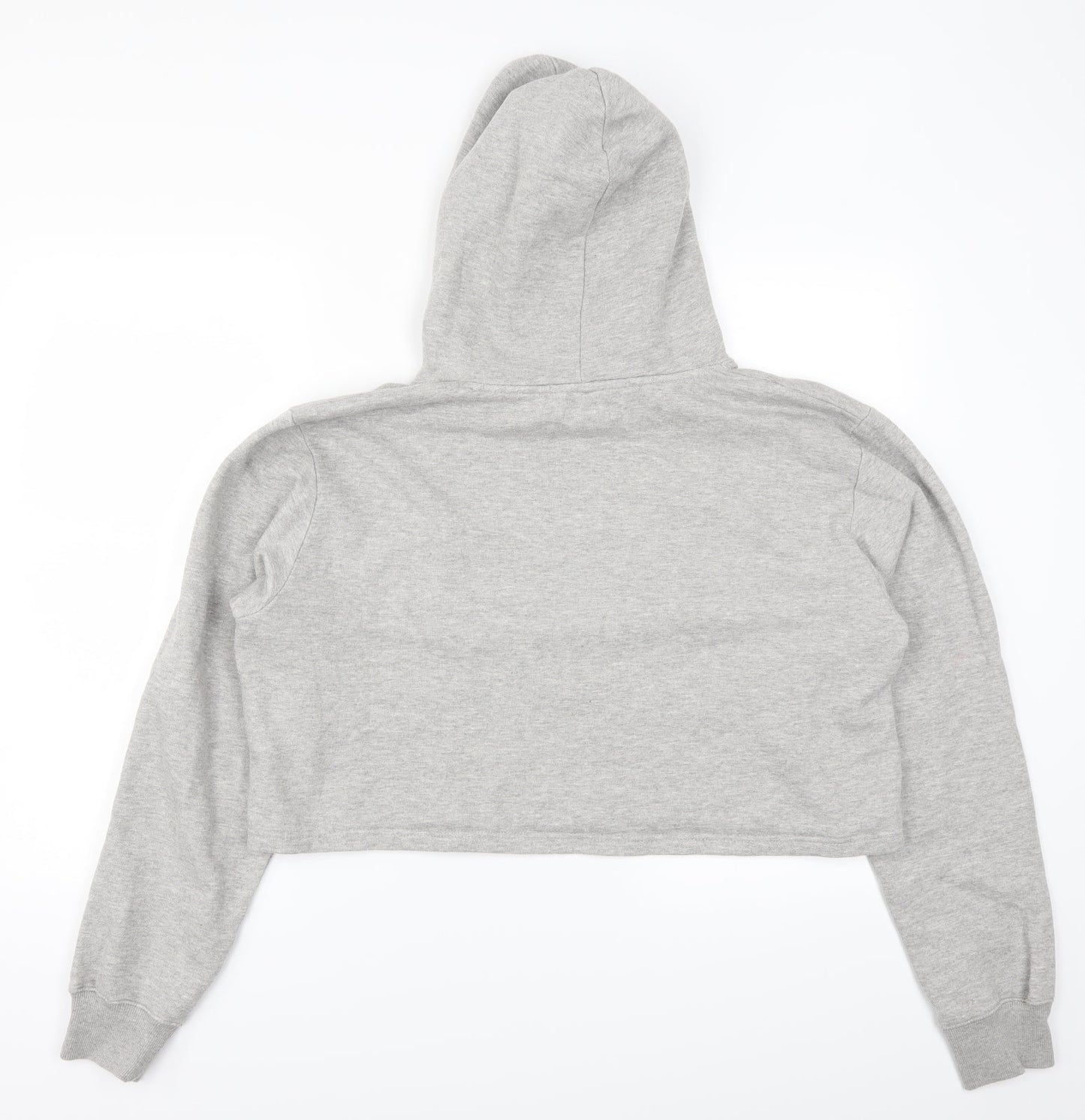 Boohoo Womens Grey   Pullover Hoodie Size 16