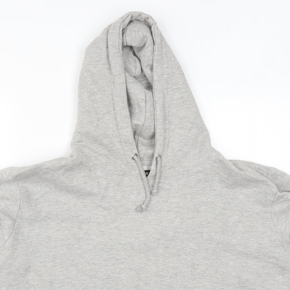 Boohoo Womens Grey   Pullover Hoodie Size 16