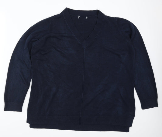 Matalan Womens Blue   Pullover Jumper Size 20