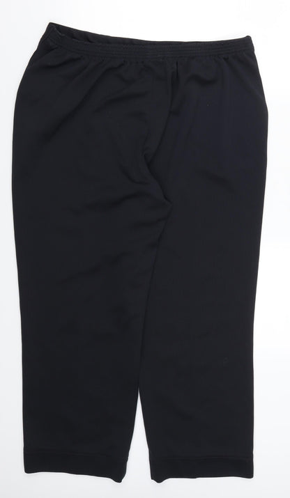 Womens UK Size 18 Preworn Regular Fit  Blue Trousers