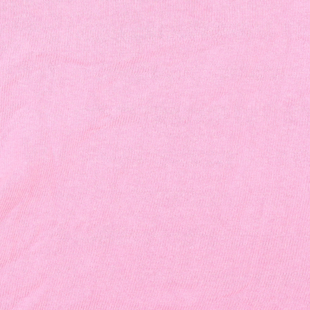 Me Womens Pink Striped  Cardigan Jumper Size L  - Cardigan and Top All in One