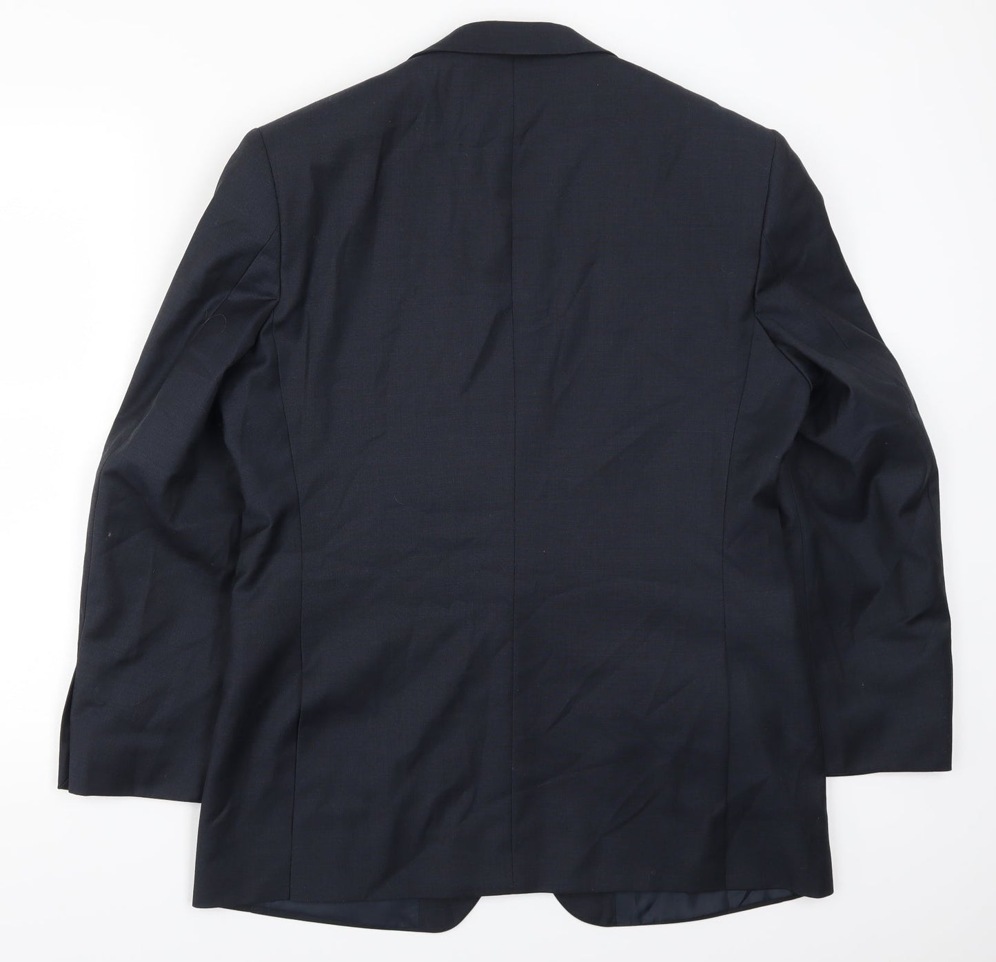 Mens UK Size 40 Karl Jackson Regular Blue Suit Jacket