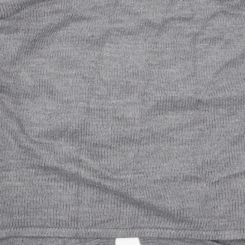 Per Una Womens Grey   Cardigan Jumper Size 10