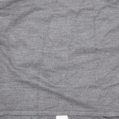 Per Una Womens Grey   Cardigan Jumper Size 10