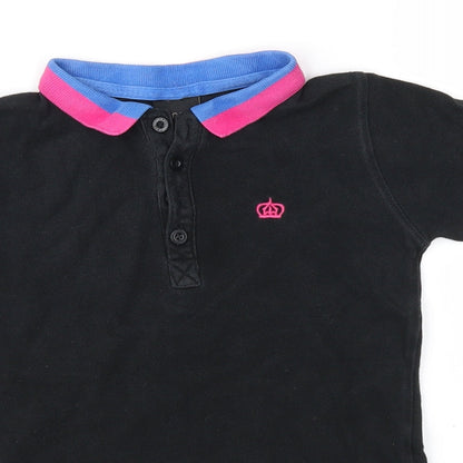NEXT Boys Black   Basic Polo Size 3 Years