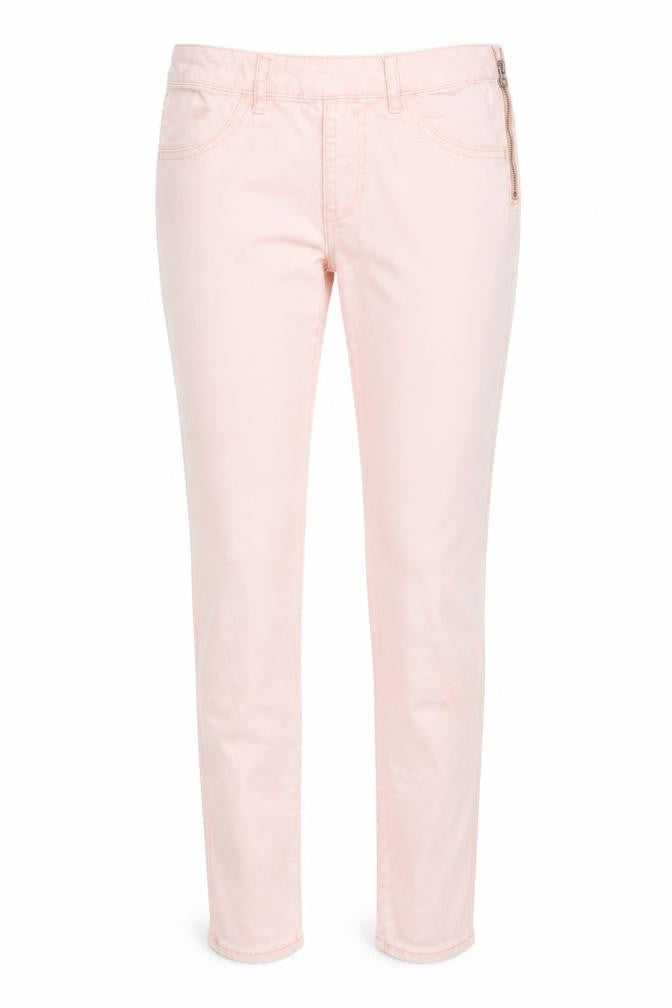 Womens UK Size 10 Divided Regular Fit Skinny Pink Jeans