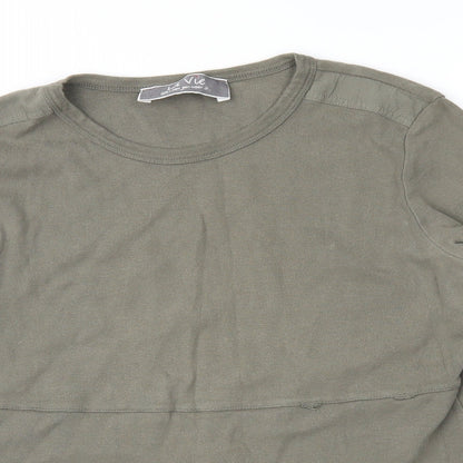 Lavie Womens Green   Basic T-Shirt Size 14