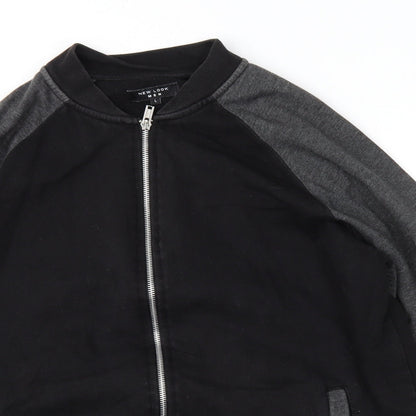 Mens UK Size L New Look Black Jacket