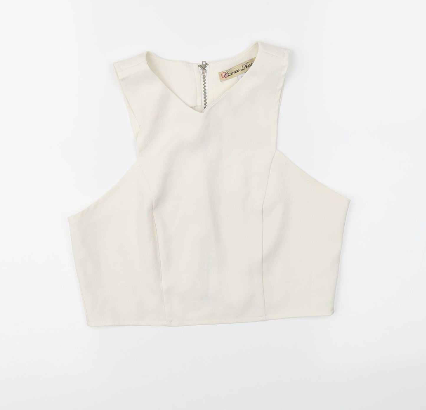 Cameo Rose Womens Ivory   Basic Blouse Size 8