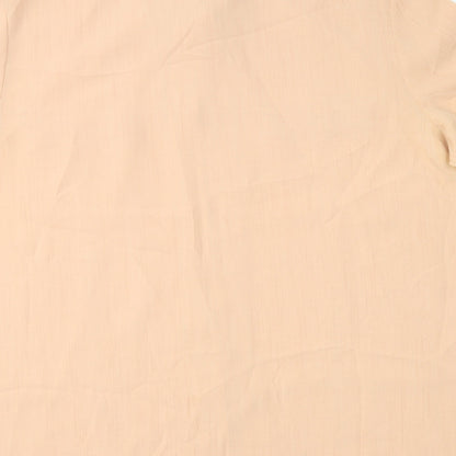 Bonmarché Womens Orange   Basic Button-Up Size 16