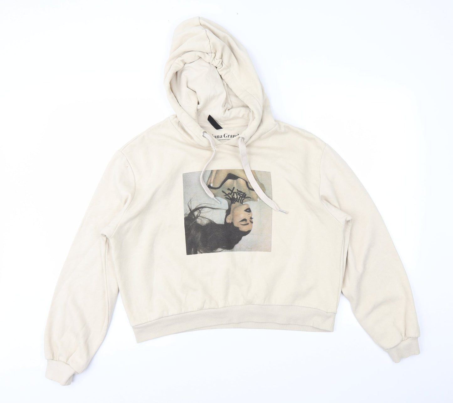 Divided Womens Beige   Pullover Hoodie Size M