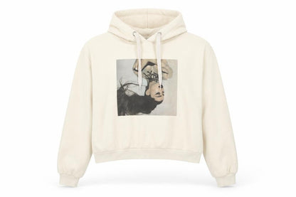 Womens UK Size M Divided Beige Pullover Hoodie