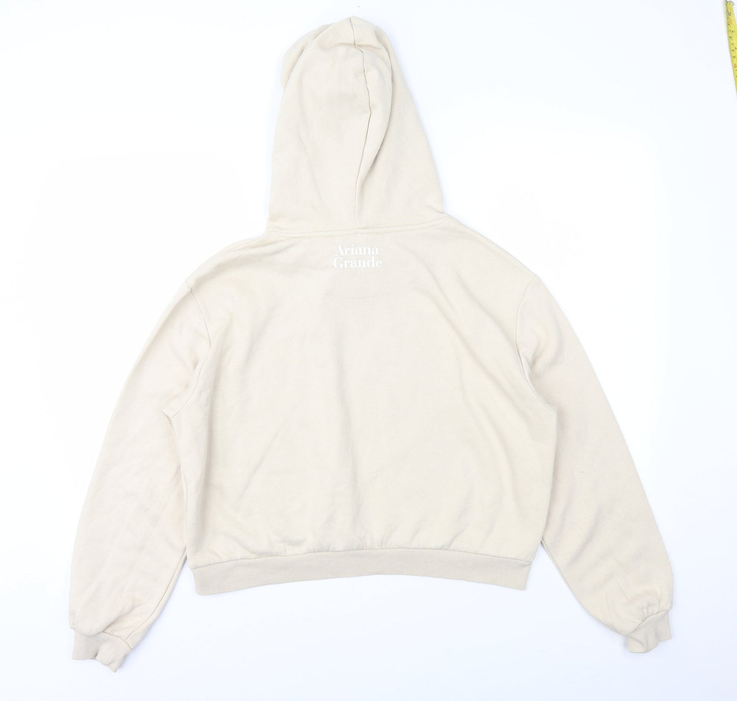 Divided Womens Beige   Pullover Hoodie Size M