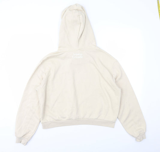 Divided Womens Beige   Pullover Hoodie Size M