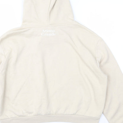 Divided Womens Beige   Pullover Hoodie Size M