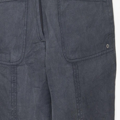 Bonita Womens Grey   Cropped Trousers Size 32 in L24 in