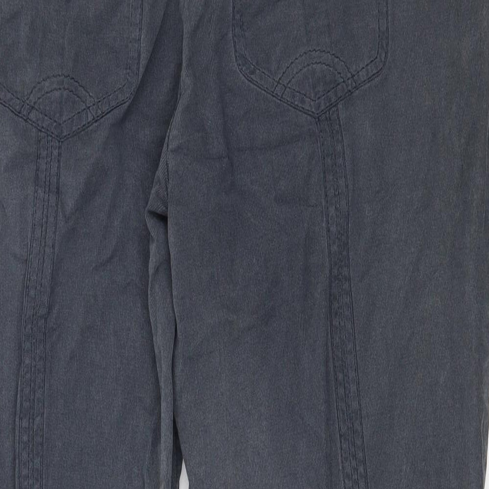 Bonita Womens Grey   Cropped Trousers Size 32 in L24 in