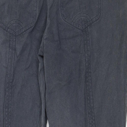 Bonita Womens Grey   Cropped Trousers Size 32 in L24 in