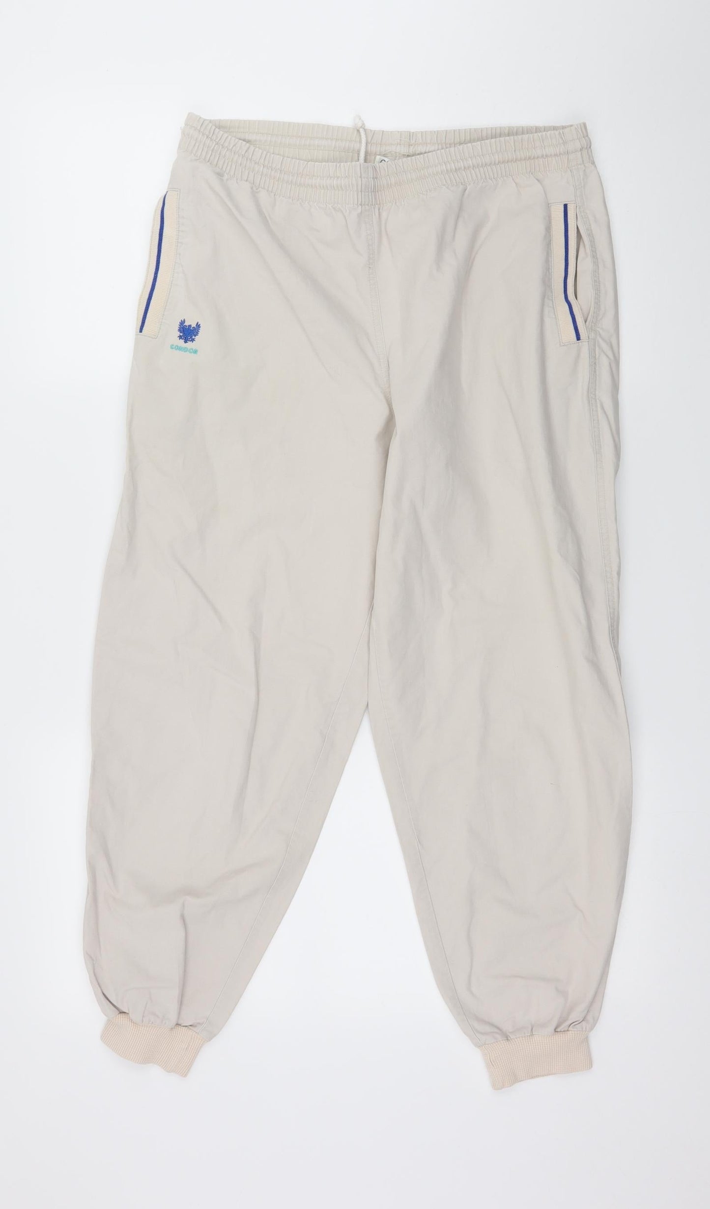 Condor Womens Ivory   Jogger Trousers Size 32 in L26 in