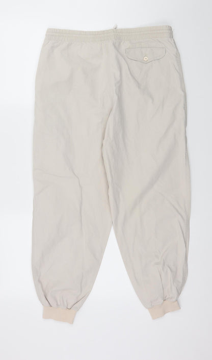 Condor Womens Ivory   Jogger Trousers Size 32 in L26 in