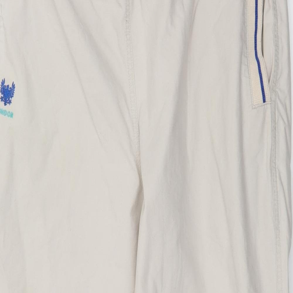 Condor Womens Ivory   Jogger Trousers Size 32 in L26 in