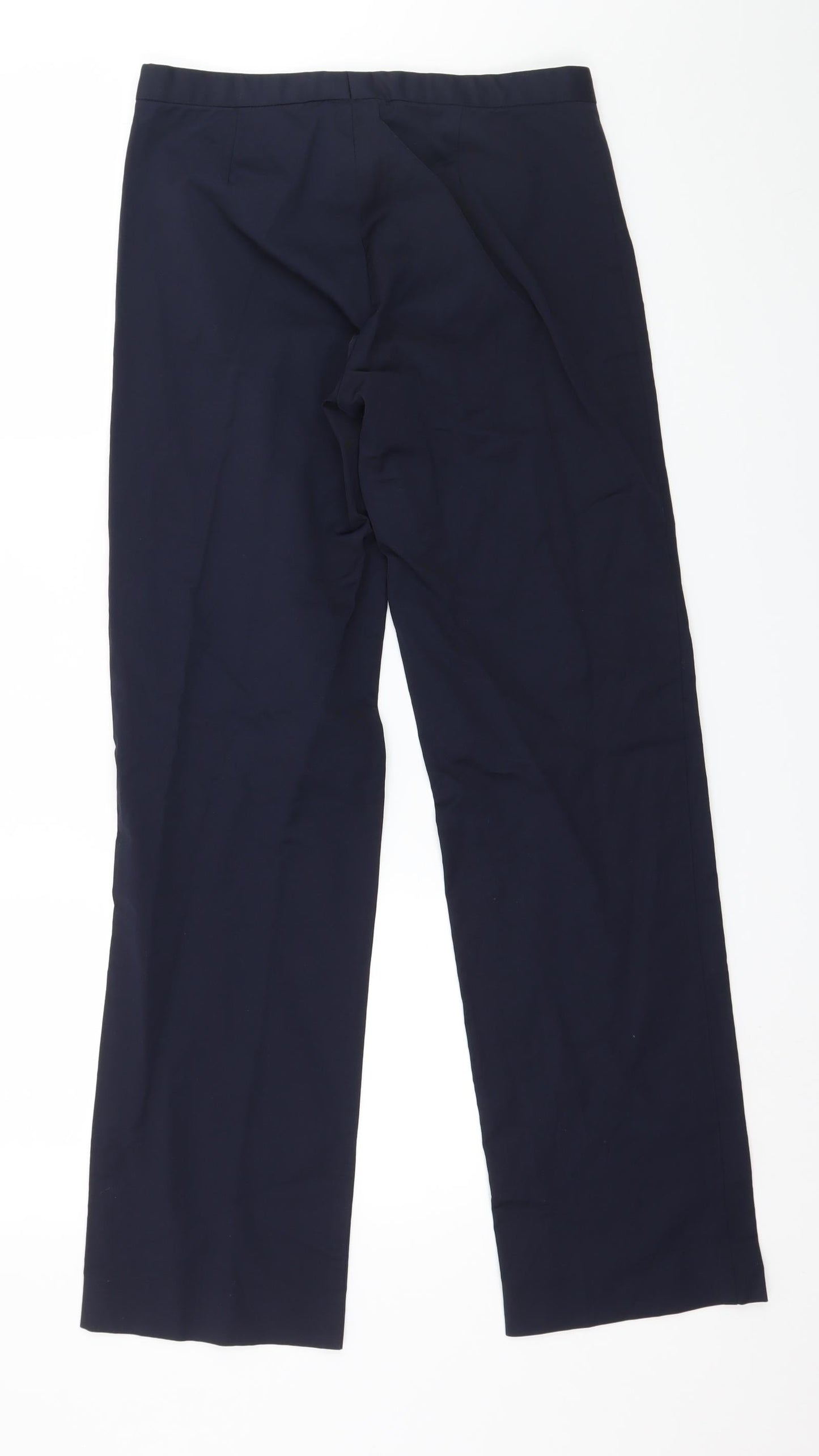 Pants Womens Blue   Trousers  Size 8 L29 in