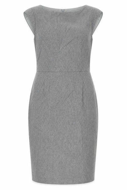 F&F Womens Grey Striped  Sheath  Size 8