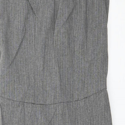 F&F Womens Grey Striped  Sheath  Size 8