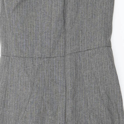 F&F Womens Grey Striped  Sheath  Size 8