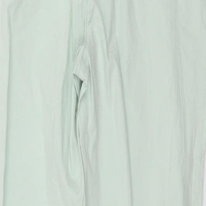 Malva Womens Green   Cropped Trousers Size 34 in L27 in