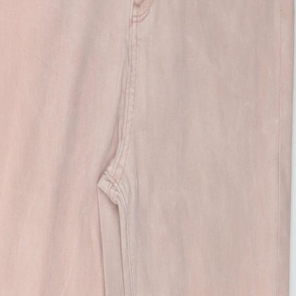 Goodies Womens Pink  Denim Skinny Jeans Size 10 L27 in