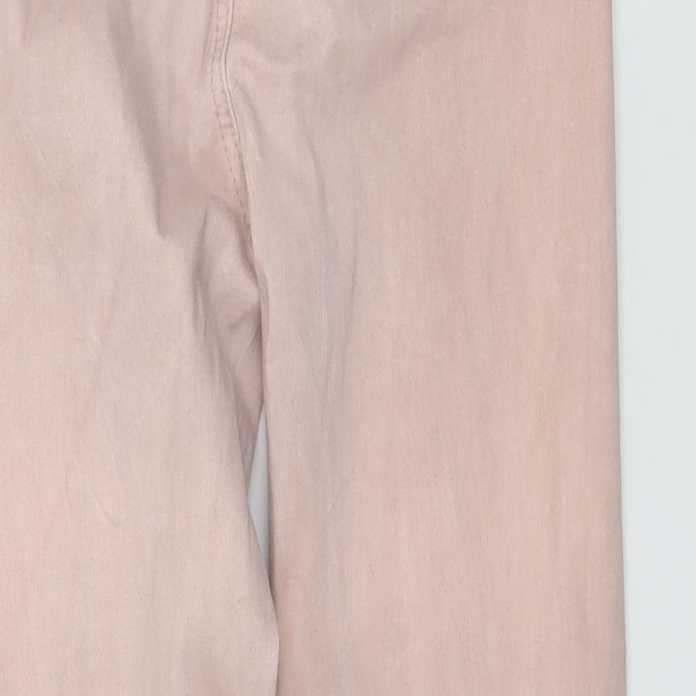 Goodies Womens Pink  Denim Skinny Jeans Size 10 L27 in