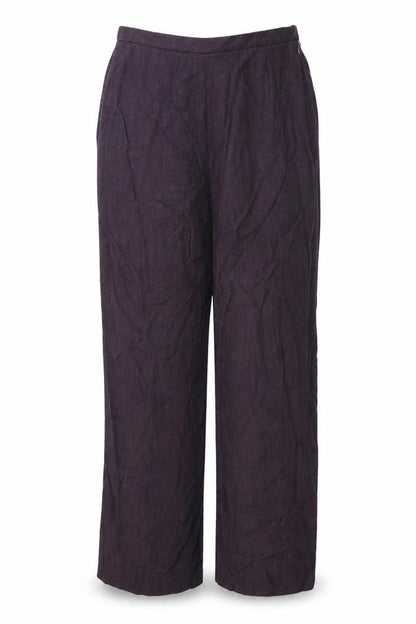 Womens UK Size 14 Nightingales Regular Fit  Purple Trousers