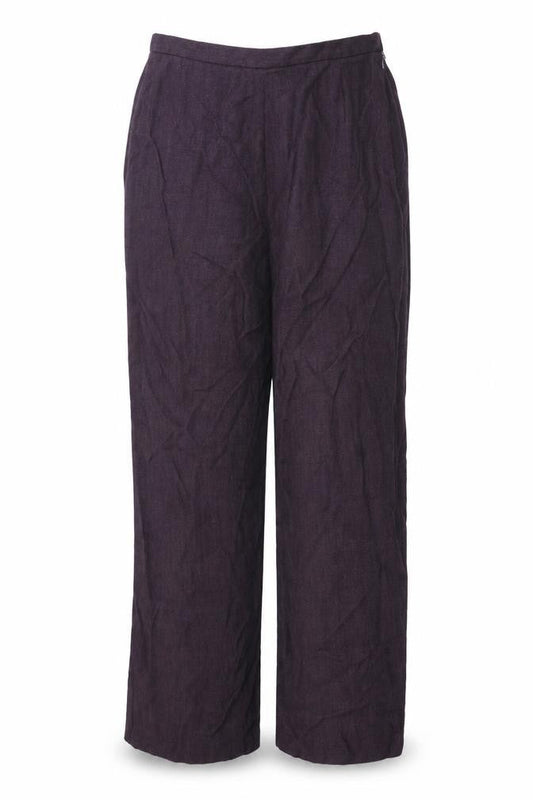 Womens UK Size 14 Nightingales Regular Fit  Purple Trousers
