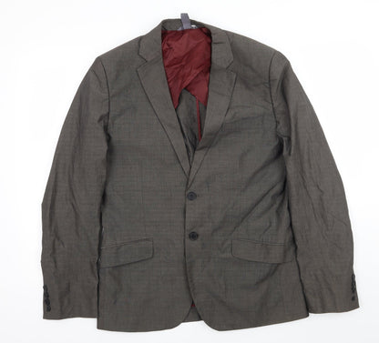 Mens UK Size L H&M Regular Grey Suit Jacket