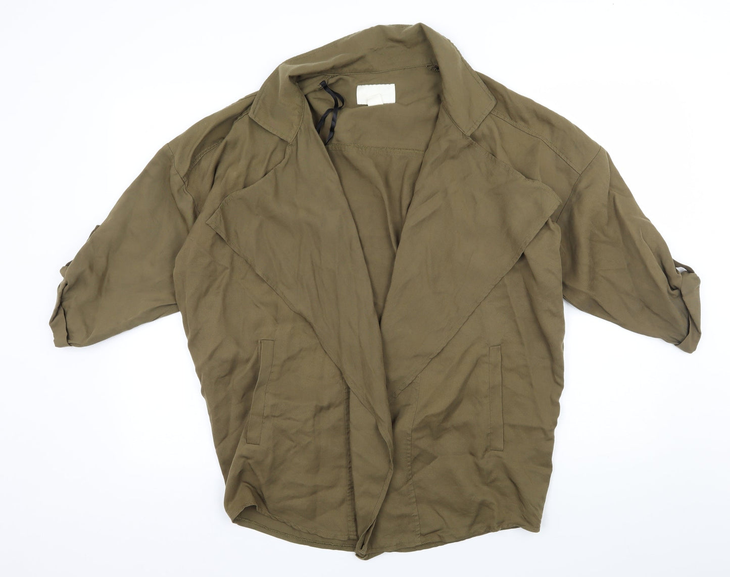 Womens UK Size XS H&M Green Jacket