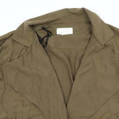 Womens UK Size XS H&M Green Jacket