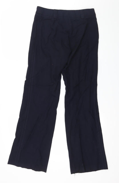 Marks and Spencer Womens Blue   Trousers  Size 8 L30 in